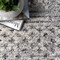 Nuloom Lira Textured Geometric Tassel Area Rug 4ft x 6ft KKLR11A-406 - alternate 6